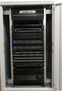 Computadores, Networking, Lote c/ Rack 19'' & equipamento de rede