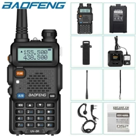 Radio transmissor, Radio transmitter Bao fgeng UV 5R UHF VHF Two way HAM FM Radio