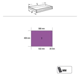 Maison et jardinage, Meubles, Mobiliário para oficina BETA Tools C45PRO DW